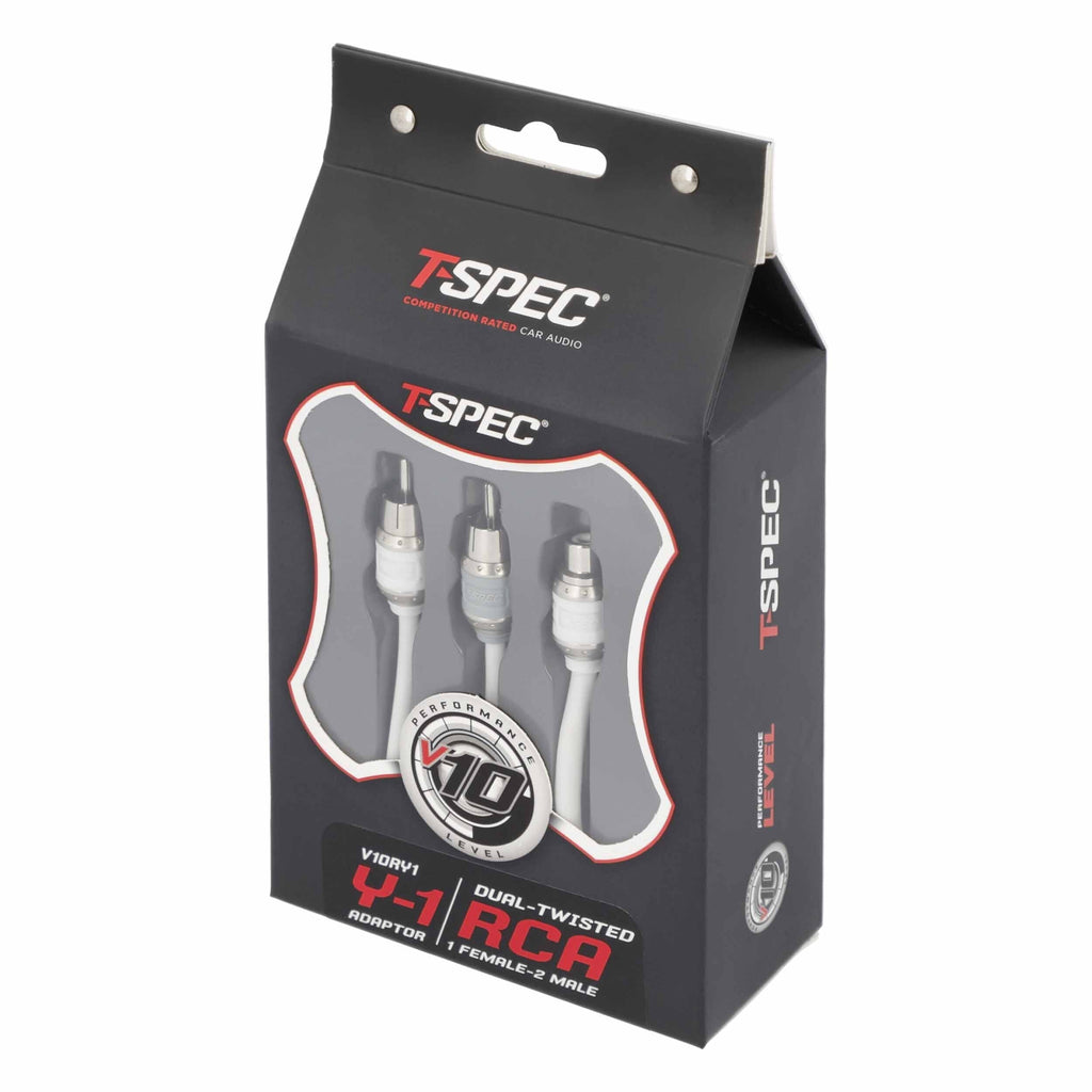 T-SPEC V10RY1 RCA v10 Series 2-Channel Audio Cable - 1F-2M