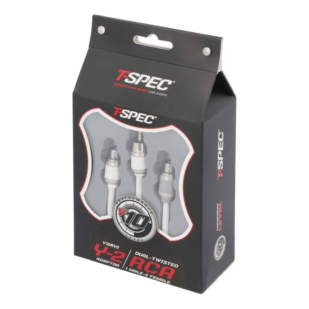 T-SPEC V10RY2 RCA v10 Series 2-Channel Audio Cable - 1M-2F