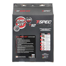 Charger l'image dans la galerie, T-SPEC V12-AK4 v12 4 AWG Amp Kit - 2400 W with RCA Cable