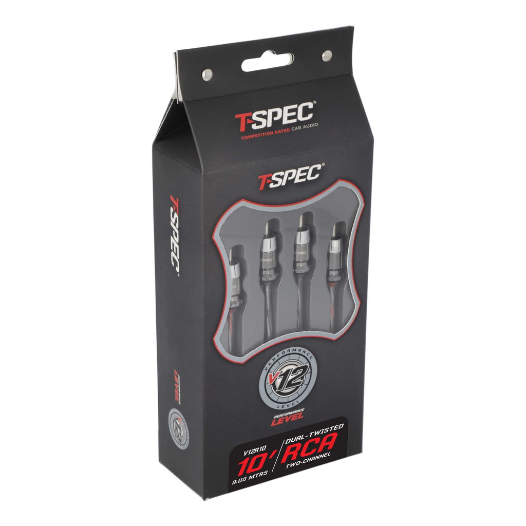 T-SPEC V12R10 RCA v12 Series 2-Channel Audio Cable - 10 FT