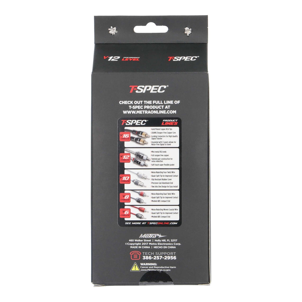 T-SPEC V12R10 RCA v12 Series 2-Channel Audio Cable - 10 FT