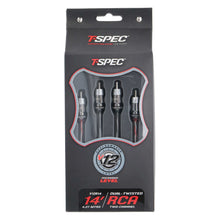 Load image into Gallery viewer, T-SPEC V12R14 RCA v12 Series 2-Channel Audio Cable - 14 FT