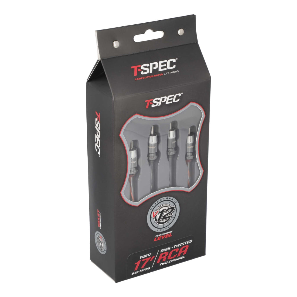 T-SPEC V12R17 RCA v12 Series 2-Channel Audio Cable - 17 FT