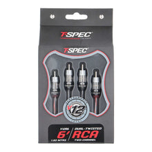 Charger l'image dans la galerie, T-SPEC V12R6 RCA v12 Series 2-Channel Audio Cable - 6 FT