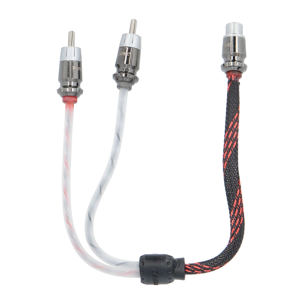 T-SPEC V12RY1 RCA v12 Series 2-Channel Audio Cable - 1F-2M