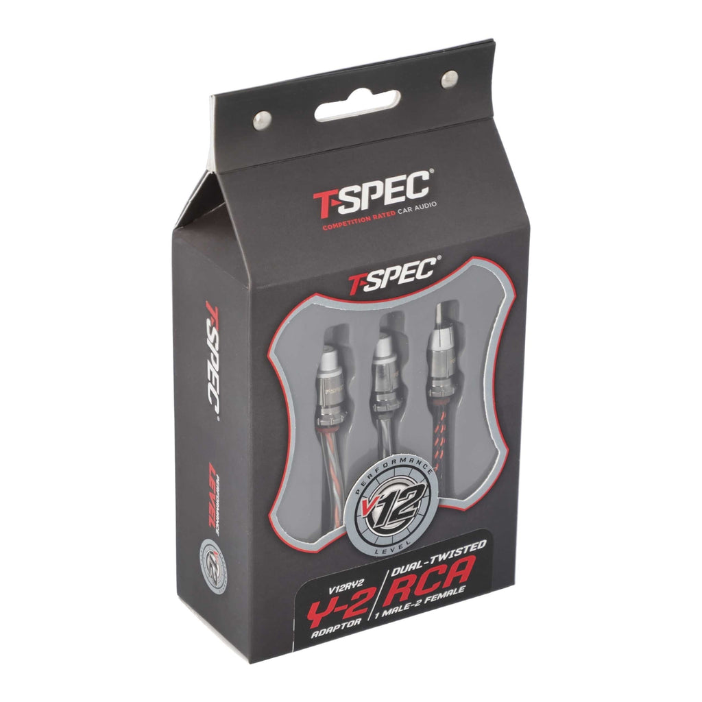 T-SPEC V12RY2 RCA v12 Series 2-Channel Audio Cable - 1M-2F
