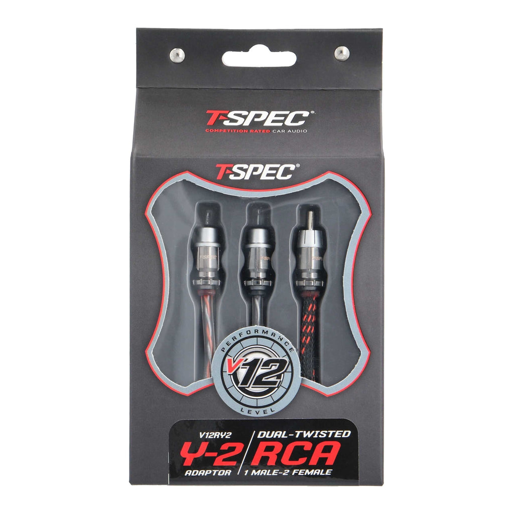 T-SPEC V12RY2 RCA v12 Series 2-Channel Audio Cable - 1M-2F