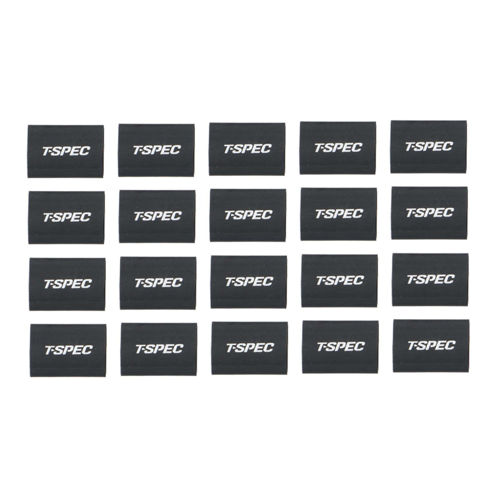 T-SPEC V4GA-20 20-Piece 4GA Heat Shrink Labels - Refill Pack