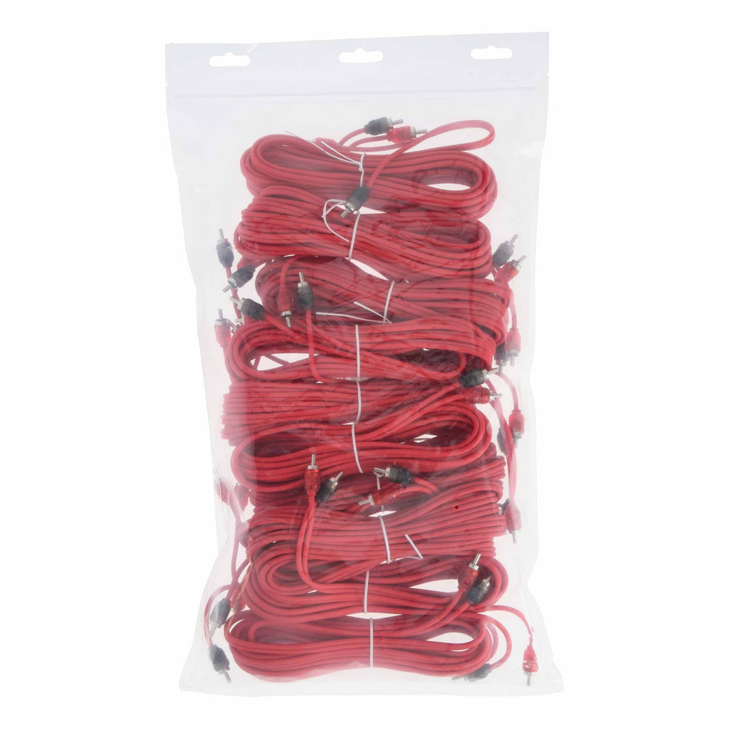 T-SPEC V6R17-10 RCA V6 Series 2-Channel Audio Cable - 17 FT - 10 Pack