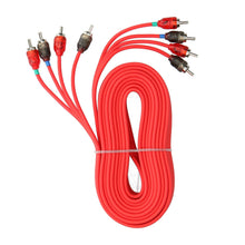 Charger l'image dans la galerie, T-SPEC V6R174-10 RCA v6 Series 4-Channel Audio Cable - 17 FT - 10 Pack