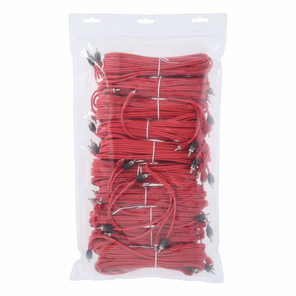 T-SPEC V6R20-10 RCA v6 Series 2-Channel Audio Cable - 20 FT - 10 Pack