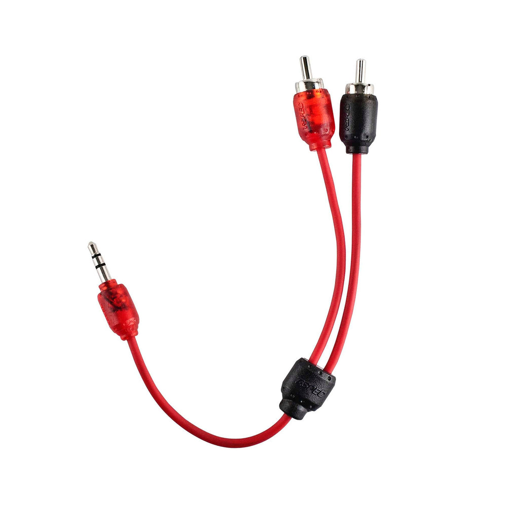 T-SPEC V6R35-6IN v6 Series 2-Channel RCA to 3.5MM Jack - 6 Inch
