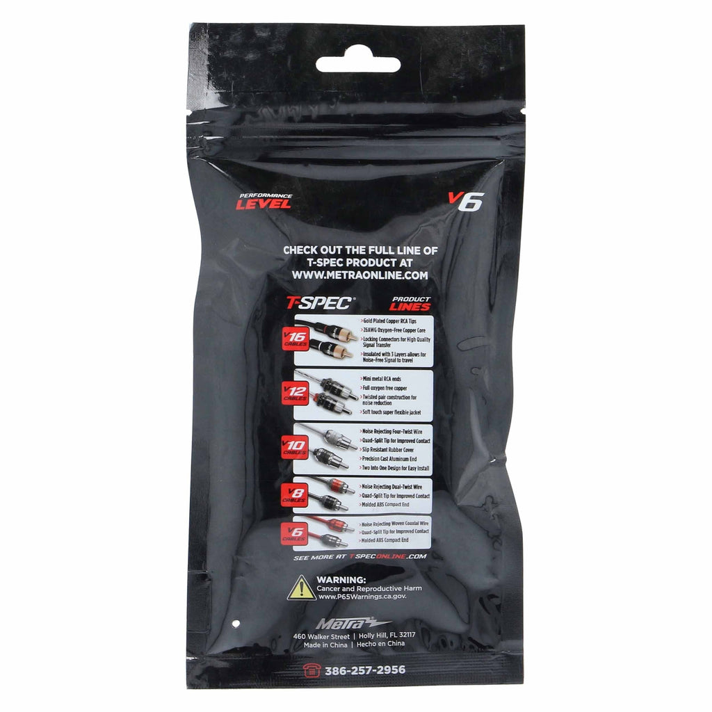 T-SPEC V6R6V v6 Series Single-Channel Video Cable - 6 FT