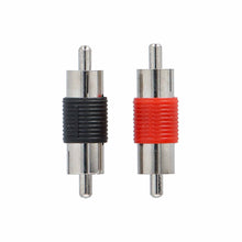 Load image into Gallery viewer, T-SPEC V6RCA-BMN Male to Male Nickel Plated RCA Barrel Adapter - 2 Pack