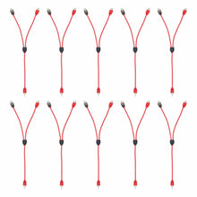 Load image into Gallery viewer, T-SPEC V6RY2-10 RCA v6 Series 2-Channel Audio Y Cable - 1M-2F - 10 Pack