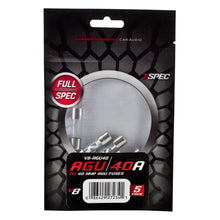 Charger l'image dans la galerie, T-SPEC V8-AGU40 AGU Fuses v8 Series Nickel Plated-5 Pack