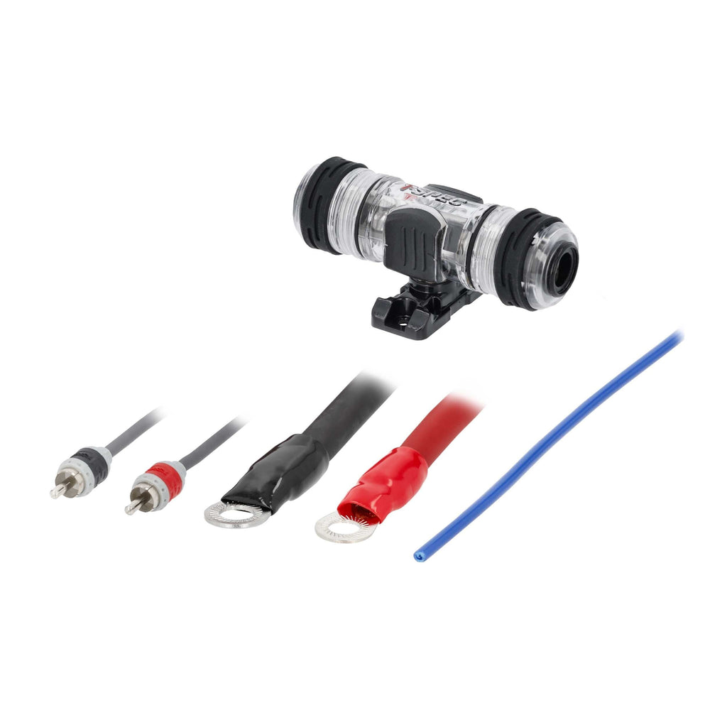 T-SPEC V8-AK4 v8 4 AWG Amp Kit - 1500 W with RCA Cable