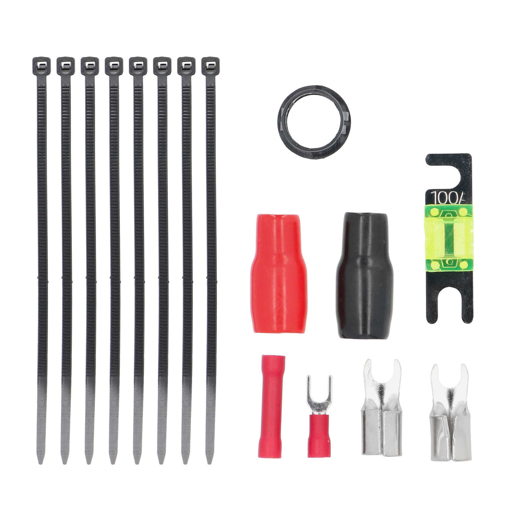 T-SPEC V8-AK4 v8 4 AWG Amp Kit - 1500 W with RCA Cable