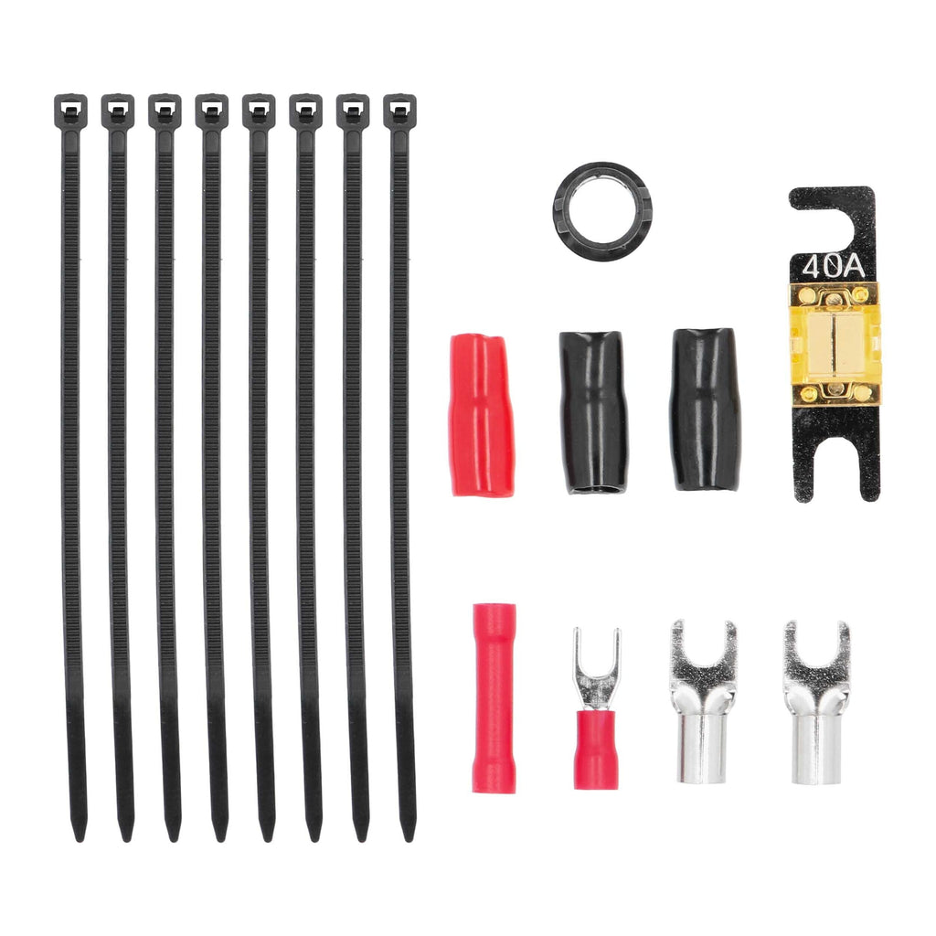T-SPEC V8-AK8 v8 8 AWG Amp Kit - 600 W with RCA Cable