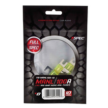Charger l'image dans la galerie, T-SPEC V8-MANL100-10 Mini ANL Fuses V8 Series Nickel Plated-10 Pack