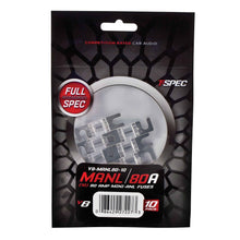 Charger l'image dans la galerie, T-SPEC V8-MANL80-10 Mini ANL Fuses V8 Series Nickel Plated-10 Pack