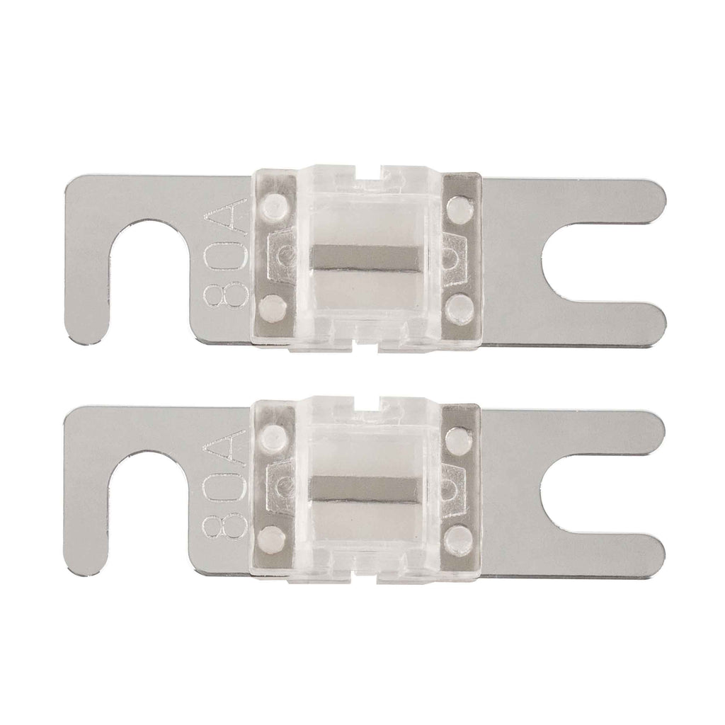 T-SPEC V8-MANL80 Mini ANL Fuses V8 Series Nickel Plated-2 Pack
