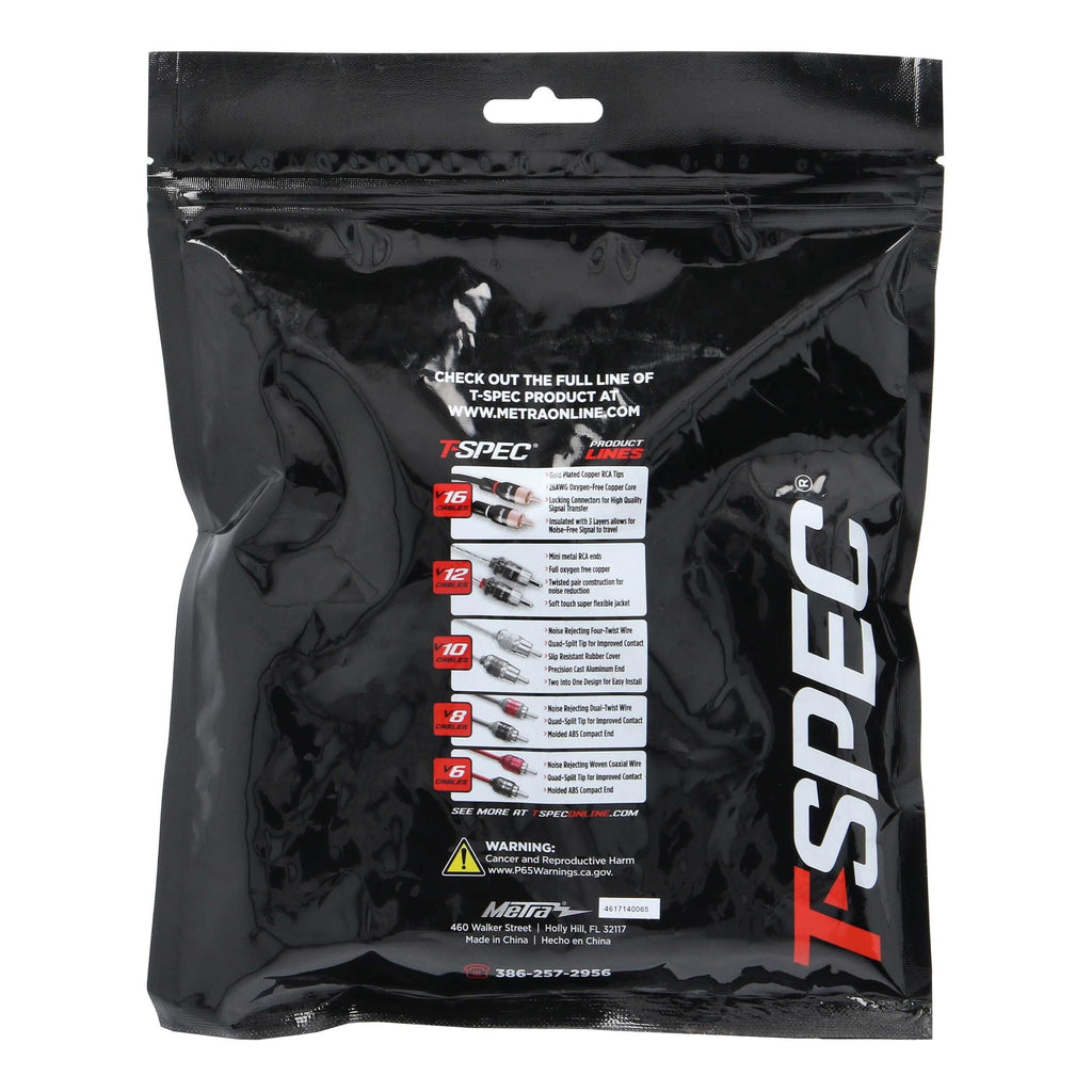 T-SPEC V8-RTN2-20 1/0 AWG 5/16IN Ring Terminal 20pk - v8 SERIES