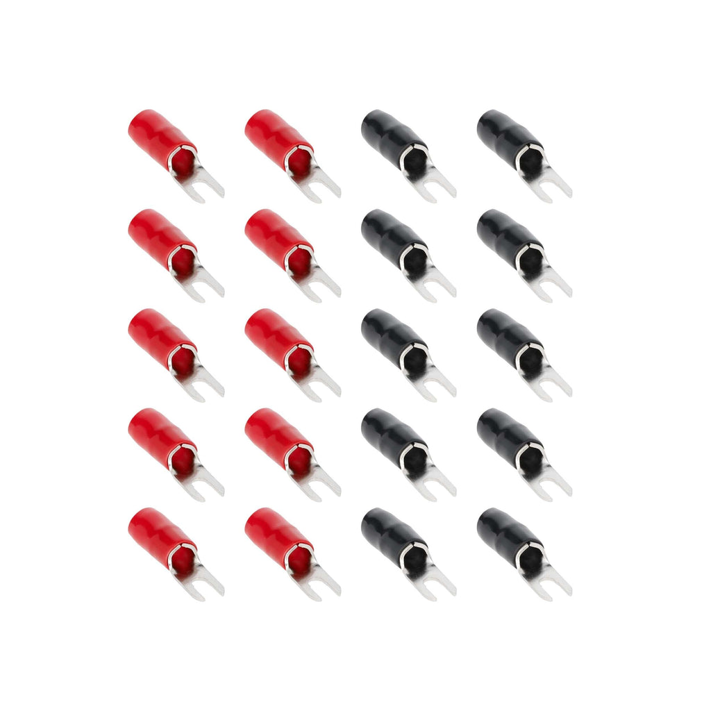T-SPEC V8-ST3-20 8 AWG #10 Spade Terminals 20pk - v8 SERIES