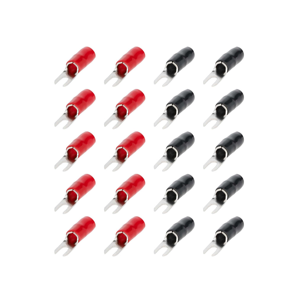 T-SPEC V8-ST3-20 8 AWG #10 Spade Terminals 20pk - v8 SERIES