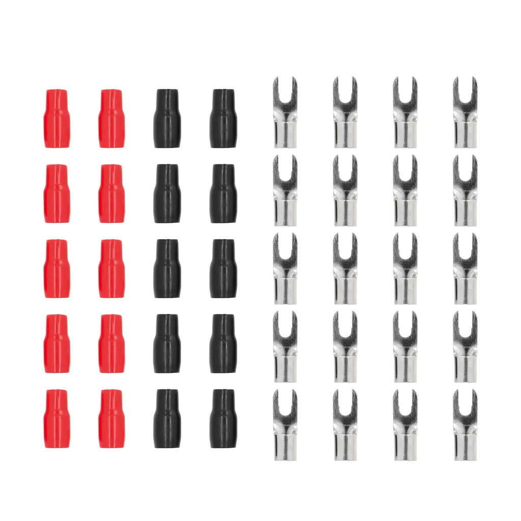 T-SPEC V8-ST3-20 8 AWG #10 Spade Terminals 20pk - v8 SERIES