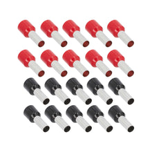 Load image into Gallery viewer, T-SPEC V8GA-FERR 20-Piece Red and Black 8GA Ferrules - Refill Pack
