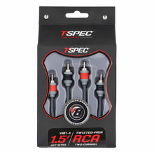Load image into Gallery viewer, T-SPEC V8R1-5 RCA v8 Series 2-Channel Audio Cable - 1.5 FT