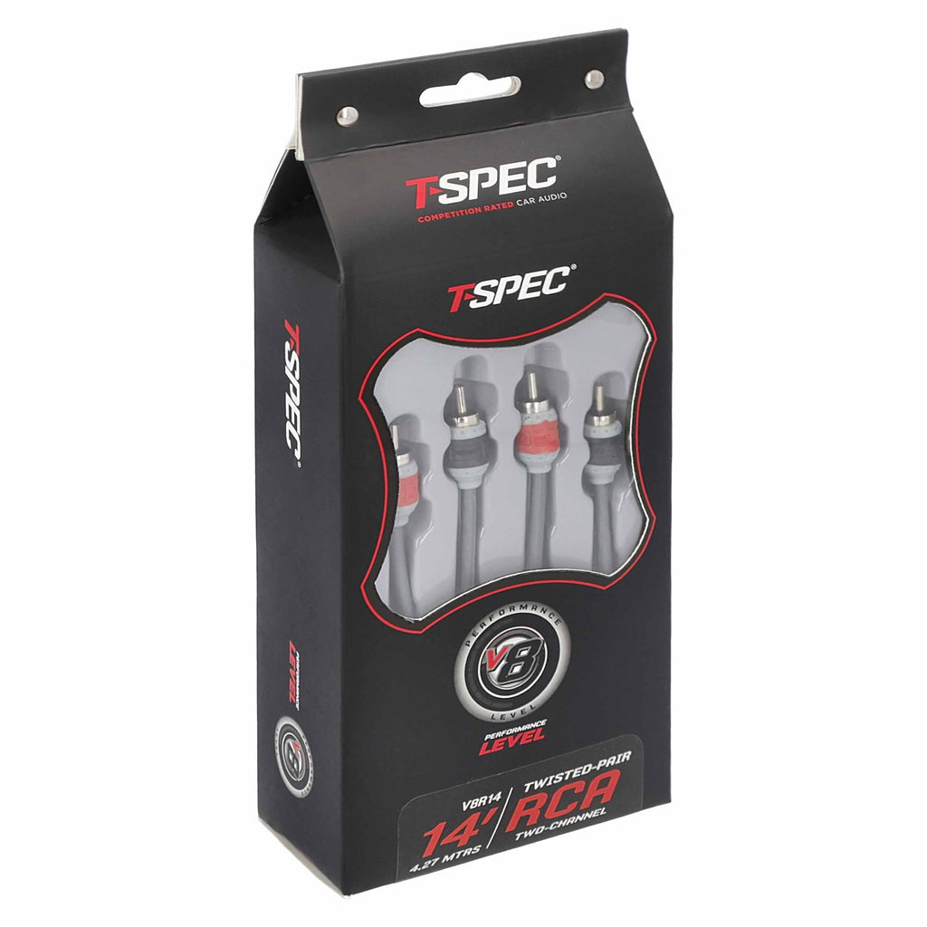 T-SPEC V8R14 RCA v8 Series 2-Channel Audio Cable - 14 FT