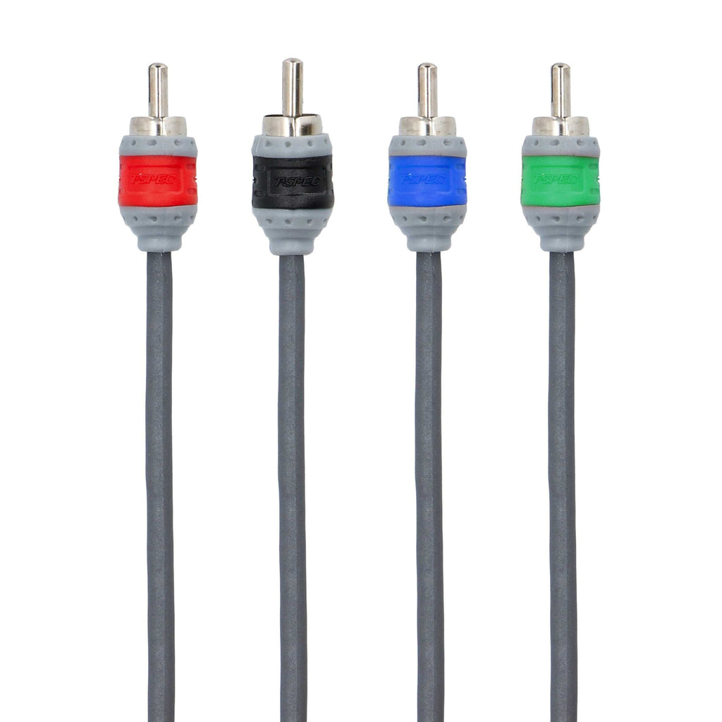 T-SPEC V8R174 RCA v8 Series 4-Channel Audio Cable - 17 FT