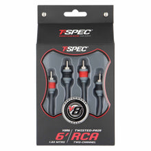 Charger l'image dans la galerie, T-SPEC V8R6 RCA v8 Series 2-Channel Audio Cable - 6 FT