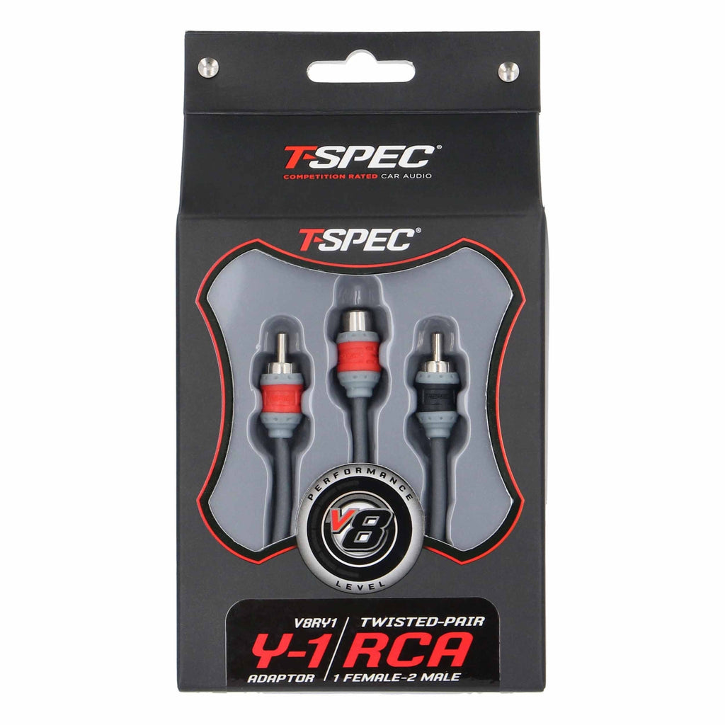 T-SPEC V8RY1 RCA v8 Series 2-Channel Audio Cable - 1F-2M