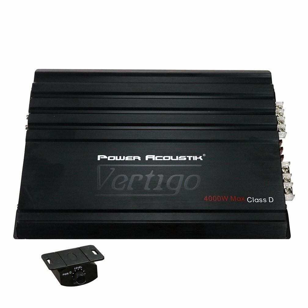 Power Acoustik VA1-4000D Vertigo Series Class D Monoblock Amplifier