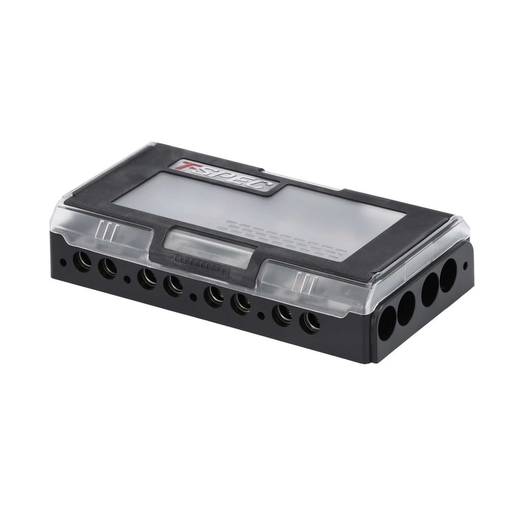 T-SPEC VBDB4 Distribution Block Dual Input 4-Way Power + Ground