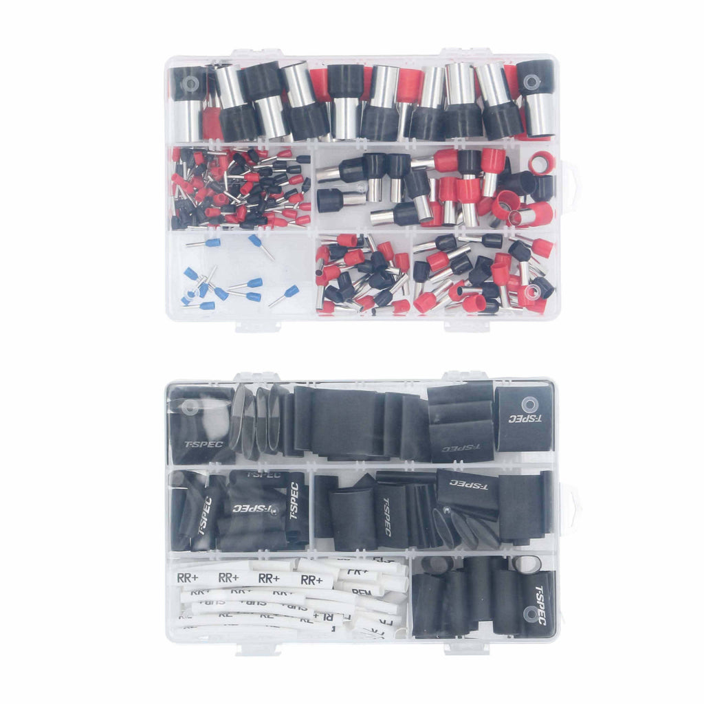 T-SPEC VCLEAN-KT Clean Wire Installation Heat Shrink Label and Ferrule Kit