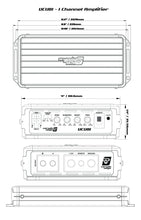 Charger l'image dans la galerie, Cerwin Vega VCU81 VEGA Series 1-Channel Class-D Mono Block Amplifier