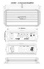 Charger l'image dans la galerie, Cerwin Vega VCU82 VEGA Series 2-Channel Full Range Class-D Amplifier