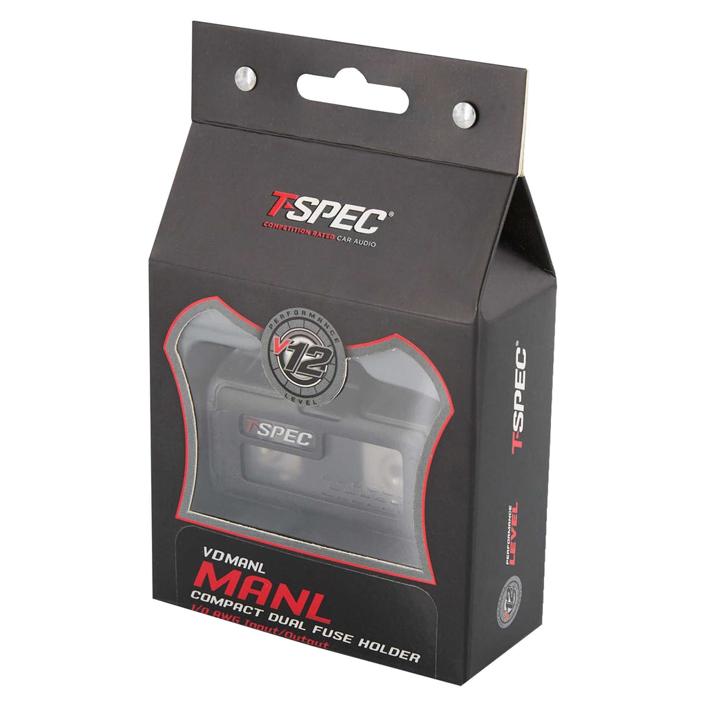 T-SPEC VDMANL Dual MANL 1/0-4/8 AWG Fuse Holder