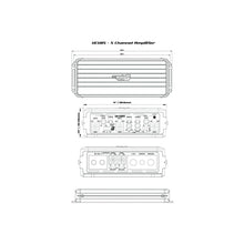 Charger l'image dans la galerie, Cerwin Vega VCU85 VEGA Series 5-Channel Full Range Class-D Amplifier