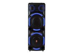 Load image into Gallery viewer, MR DJ VEGAS+ Dual 15” Powered Bluetooth DJ Speaker 6500W Active PA System