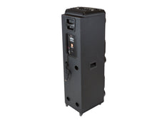 Load image into Gallery viewer, MR DJ VEGAS+ Dual 15” Powered Bluetooth DJ Speaker 6500W Active PA System