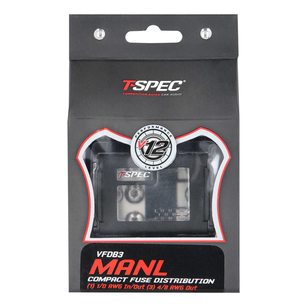 T-SPEC VFDB3 3-Position Fused Distribution Block