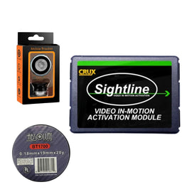 Crux VIMLR-88 Land Rover Video Motion Interface + BT1700 Tape & Phone Holder