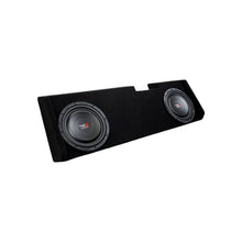 Load image into Gallery viewer, Cerwin Vega H12DV4MDV212RB Dual 12" Sealed Subwoofer Enclosure for 2019-Up Chevy Silverado / GMC Sierra Extended / Crew Cab with H12DV4
