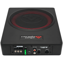 Charger l'image dans la galerie, Cerwin Vega VPAS841 8" UNDER-SEAT BASS SOLUTION WITH VEGA BASS + 4 CHANNEL OUTPUT FOR ADDTIONAL SPEAKERS
