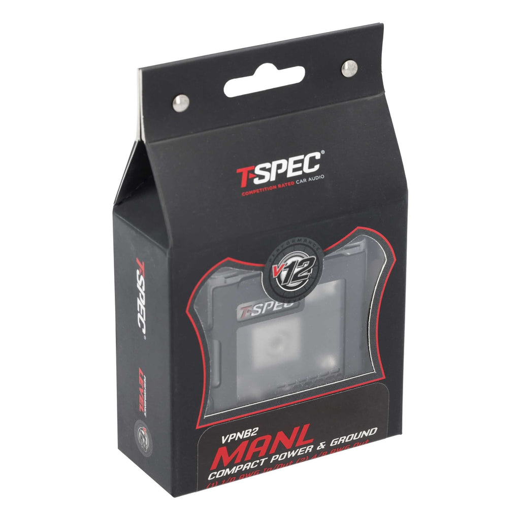T-SPEC VPNB2 MANL 2-Position All-In-One Distribution Block